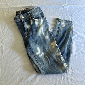 Ralph Lauren Blue Distressed Skinny Jeans